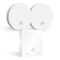 Kit anti-incendie design ELRO - 2X Détecteur de fumée ultra-plat & Détecteur de monoxyde de carbone ultra-plat