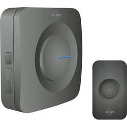 Sonnette de Porte sans Fil ELRO DB3000 - 64 Mélodies - Distance sans fil : 300m - Noir