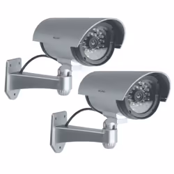 ELRO CDB25S-2 Caméra extérieure factice avec LED-2 Paquet