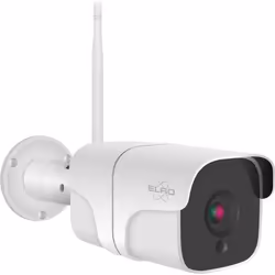 ELRO CO7000 Caméra de sécurité IP Wifi extérieure avec détecteur de mouvement et vision nocturne - Full HD 1080P - IP66 Water ...