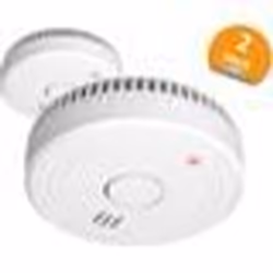 Détecteur de fumée ELRO FS1805 avec batterie 5 ans et aimant - Conforme EN14604 - 2 pièces