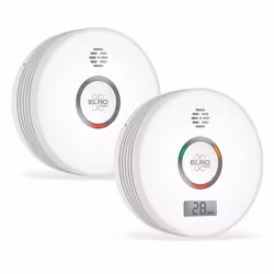 Kit anti-incendie ELRO FF4910 PRO - Détecteur de fumée & monoxyde de carbone avec pile de 10 ans