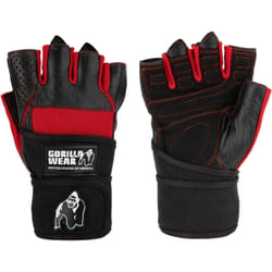 Protèges poignet Gorilla Wear - Wrist Wraps Basic - Black/Grey - Taille unique