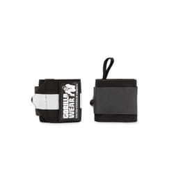 Bandes pour poignets Gorilla Wear - Wrist Wraps Ultra - Black/White Taille unique