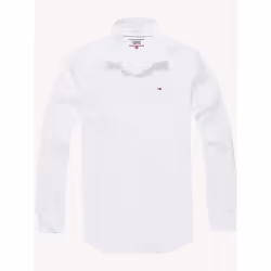 Tommy Hilfiger 8719701014064, Chemise, Adulte, Mâle, Blanc, Monochromatique, Pas de motif