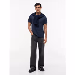 Tommy Hilfiger DM0DM04411002 Tee-shirt Encolure torsadée Coton - Vue supplémentaire 2