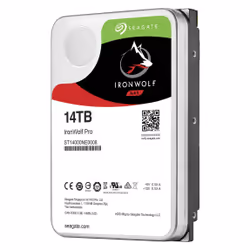Seagate IronWolf Pro , 3.5", 14 To, 7200 tr/min