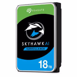 Seagate Surveillance HDD SkyHawk AI, 3.5", 18 To, 7200 tr/min