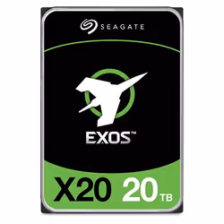 Seagate Enterprise Exos X20, 3.5", 20 To, 7200 tr/min