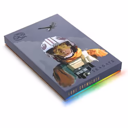 Seagate Game Drive Luke Skywalker™ Special Edition FireCuda disque dur externe 2 To Noir