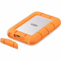LaCie STMF500400 lecteur à circuits intégrés externe 500 Go Gris, Orange - Vue supplémentaire 3