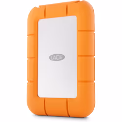 LaCie STMF4000400, 4 To, USB Type-C, USB 3.2 Gen 2x2, 2000 Mo/s, 40 Gbit/s, Gris, Orange
