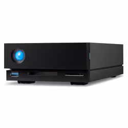 LaCie 1big Dock, 24 To, 3.5", 3.2 Gen 1 (3.1 Gen 1), 7200 tr/min, Noir