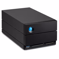 LaCie 2big Dock v2 boîtier de disques 60 To Bureau Noir - Vue supplémentaire 2