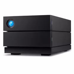 LaCie 2Big Raid USB-C 60TB boîtier de disques 60 To Bureau Noir - Vue supplémentaire 2