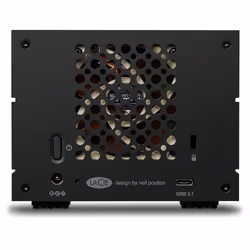 LaCie 2Big Raid USB-C 60TB boîtier de disques 60 To Bureau Noir - Vue supplémentaire 4