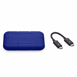 Seagate Pro5 Technologie Thunderbolt 4,1 To USB Type-C Bleu - Vue supplémentaire 4