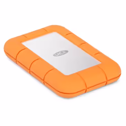 LaCie STND1000400 disque dur externe 1 To USB Type-C 3.2 Gen 1 (3.1 Gen 1) Gris, Orange - Vue supplémentaire 3