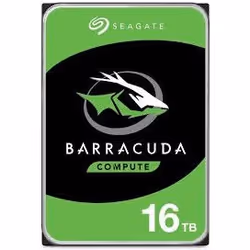 Seagate Barracuda 16TB, 16 To, 7200 tr/min, 512 Mo, 3.5", SATA