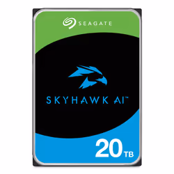 Seagate SkyHawk AI ST20000VE004 disque dur 20 To 7200 tr/min 512 Mo 3.5" Série ATA III - Vue supplémentaire 2