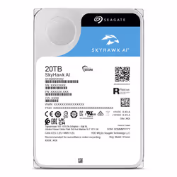 Seagate SkyHawk AI ST20000VE004 disque dur 20 To 7200 tr/min 512 Mo 3.5" Série ATA III - Vue supplémentaire 4