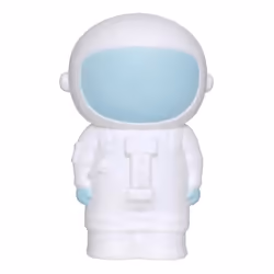 Tirelire enfant - A LITTLE LOVELY COMPANY - Astronaute - PVC sans BPA - 119 x 165 x 9 cm - Blanc