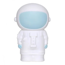 Tirelire enfant - A LITTLE LOVELY COMPANY - Astronaute - PVC sans BPA - 119 x 165 x 9 cm - Blanc
