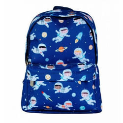 A Little Lovely Company BPASBU46 sac à dos Cartable sac à dos Bleu Polyester