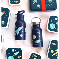 A Little Lovely Company DBSSSP39 Utilisation quotidienne 350 ml Acier inoxydable Marine - Vue supplémentaire 4