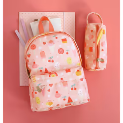 A Little Lovely Company BPICPI72 sac à dos Rose Polyester - Vue supplémentaire 4