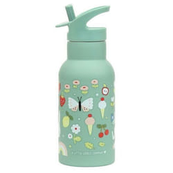 Gourde Isotherme - A Little Lovely Company - Joie - 350 ml - Arc-en-ciel - Acier inoxydable