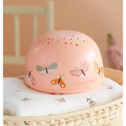 A Little Lovely Company PLBFMC12 lumière de nuit pour bébé Autonome Multicolore, Rose - Vue supplémentaire 4