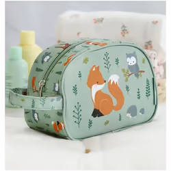A Little Lovely Company TOFFMI04 Trousse de toilette Polyester Couleur menthe - Vue supplémentaire 6
