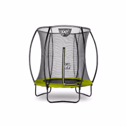 EXIT Trampoline Silhouette ø183cm - vert, Trampoline suspendu, Rond, 50 kg, 3 an(s), Filet de sécurité, Assemblage requis