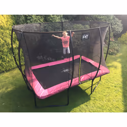 EXIT Trampoline Silhouette 244x366cm - rose - Vue supplémentaire 14