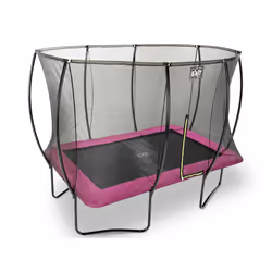 EXIT Trampoline Silhouette 244x366cm - rose