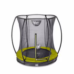 EXIT Trampoline Silhouette inground ø183cm avec filet de sécurité - vert
