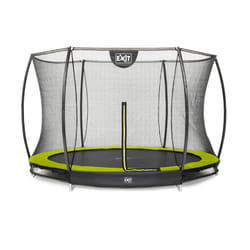 EXIT Trampoline Silhouette inground ø305cm avec filet de sécurité - vert