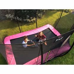 EXIT Trampoline Silhouette inground 214x305cm avec filet de sécurité - vert - Vue supplémentaire 11