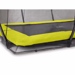 EXIT Trampoline Silhouette inground 214x305cm avec filet de sécurité - vert - Vue supplémentaire 6