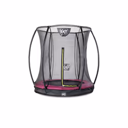 EXIT Trampoline Silhouette inground ø183cm avec filet de sécurité - rose, Trampoline encastré, Rond, 50 kg, 3 an(s), Filet de ...