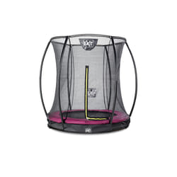 EXIT Trampoline Silhouette inground ø183cm avec filet de sécurité - rose