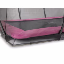 EXIT Trampoline Silhouette inground 214x305cm avec filet de sécurité - rose - Vue supplémentaire 6