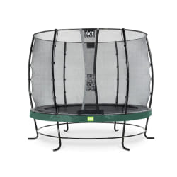 EXIT Trampoline Elegant ø253cm avec filet de sécurité Economy - vert