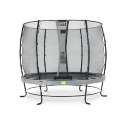 EXIT Trampoline Elegant ø305cm avec filet de sécurité Economy - gris