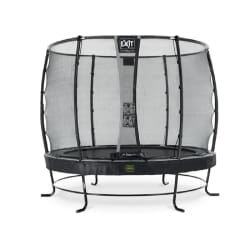EXIT Trampoline Elegant Premium ø253cm avec filet de sécurité Deluxe - noir