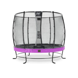 EXIT Trampoline Elegant Premium ø253cm avec filet de sécurité Deluxe - violet
