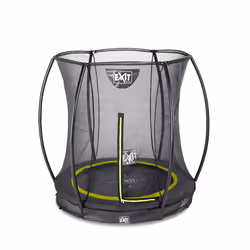 EXIT Trampoline Silhouette inground ø183cm avec filet de sécurité - noir