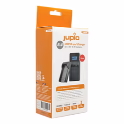 Jupio LCA0038 chargeur d'appareils mobiles Caméra Numérique Noir USB Intérieure