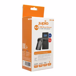 Jupio LPA0034 chargeur d'appareils mobiles Caméra Numérique Noir USB Intérieure